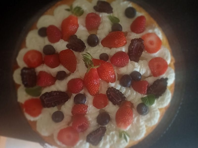 Cliquez pour zoomer ! Gâteau magique à la vanille Thermomix par pauline_410