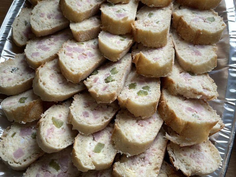 Cliquez pour zoomer ! Baguette farcie au jambon Thermomix par clemlyam