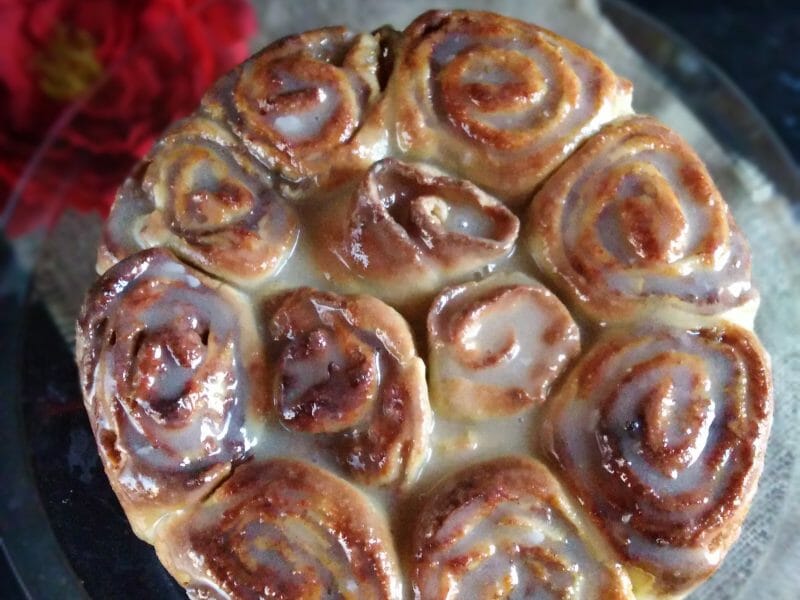 Cliquez pour zoomer ! Roulés aux pommes et à la cannelle Thermomix par nathalie_436