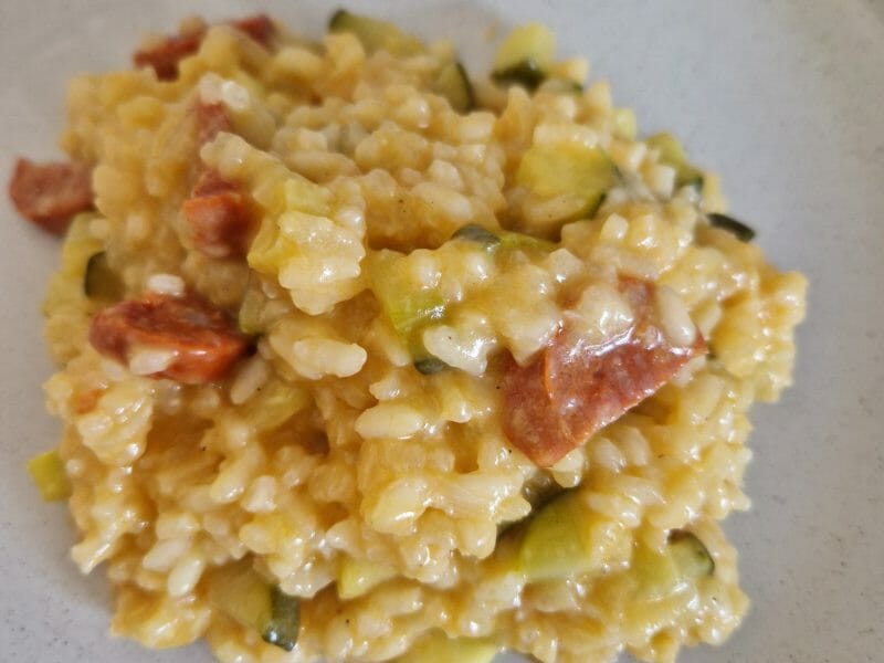 Cliquez pour zoomer ! Risotto au chorizo Thermomix par bacounette13