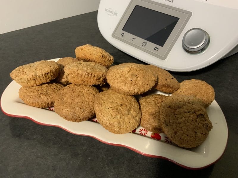 Cliquez pour zoomer ! Biscuits tendres aux flocons d’avoine Thermomix par maminadinette