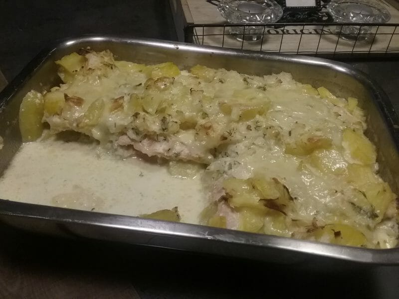 Cliquez pour zoomer ! Gratin aux deux saumons Thermomix par laurana_1