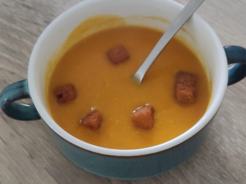 Cliquez pour zoomer ! Velouté de patates douces et carottes Thermomix par emiliefarineau