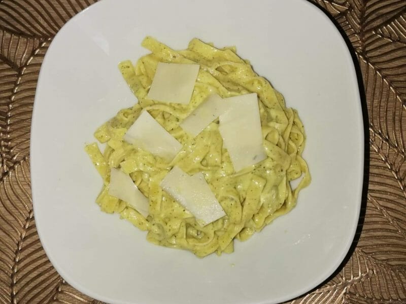 Cliquez pour zoomer ! Farfalle à la crème de courgettes Thermomix par emiliefarineau