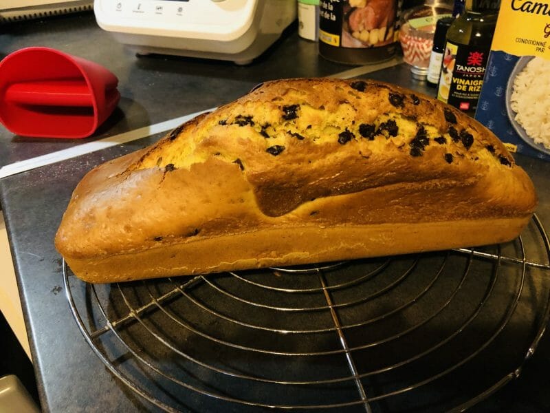 Cliquez pour zoomer ! Plum cake aux pépites de chocolat Thermomix par agnes_71