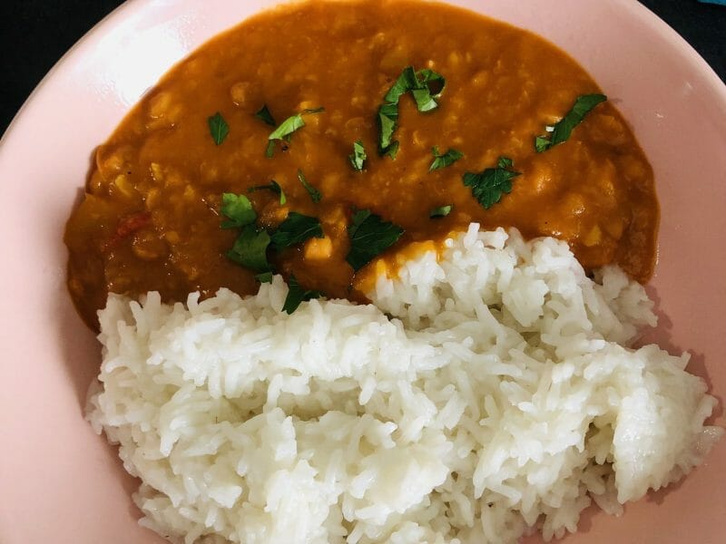 Cliquez pour zoomer ! Curry de pois chiches au lait de coco Thermomix par agnes_71