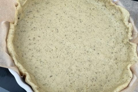 Cliquez pour zoomer ! Tarte au boudin noir et aux pommes Thermomix par Samvlt