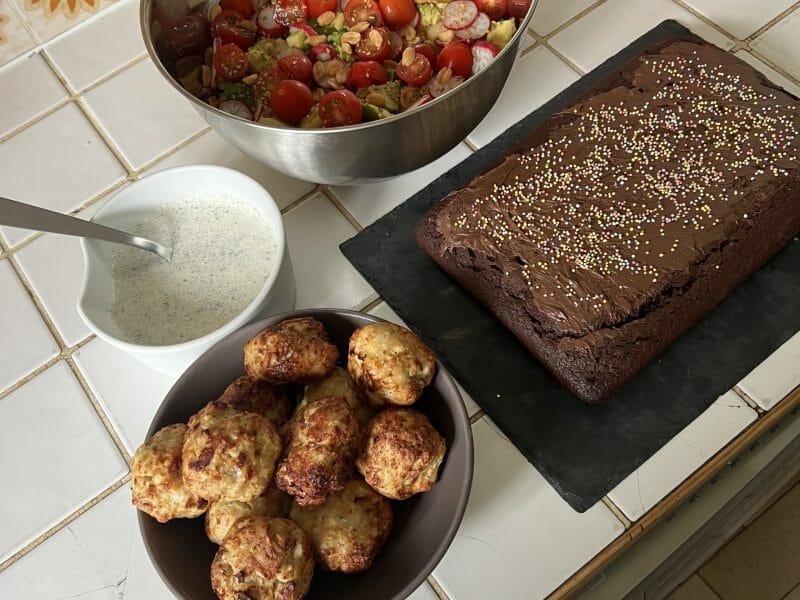 Cliquez pour zoomer ! Boulettes de poulet au citron Thermomix par MarineGajac