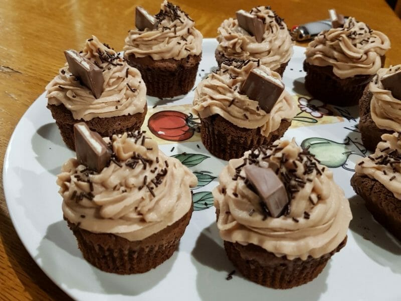 Cliquez pour zoomer ! Cupcakes Kinder Thermomix par fredetoile