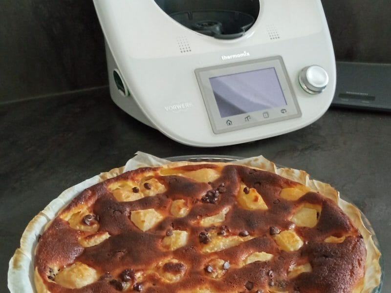Cliquez pour zoomer ! Tartes aux poires et pépites de chocolat Thermomix par valum