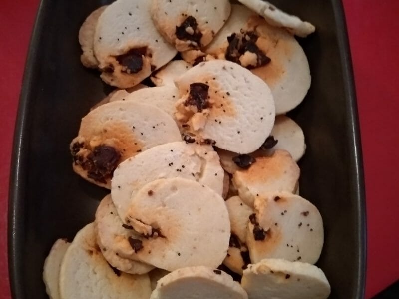 Cliquez pour zoomer ! Biscuits apéritif crème et oignon Thermomix par muriel1313