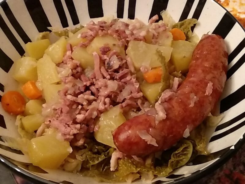 Cliquez pour zoomer ! Potée au chou Thermomix par muriel1313