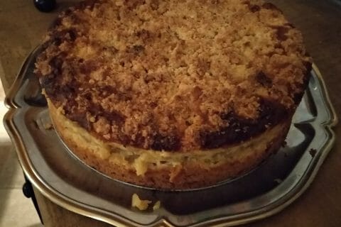 Cliquez pour zoomer ! Tarte aux pommes façon crumble Thermomix par muriel1313