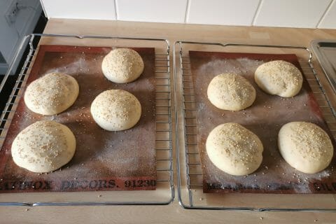 Cliquez pour zoomer ! Pains hamburger Thermomix par piline67