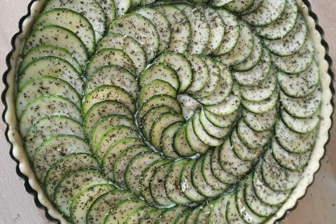 Cliquez pour zoomer ! Tarte courgettes et ricotta Thermomix par piline67