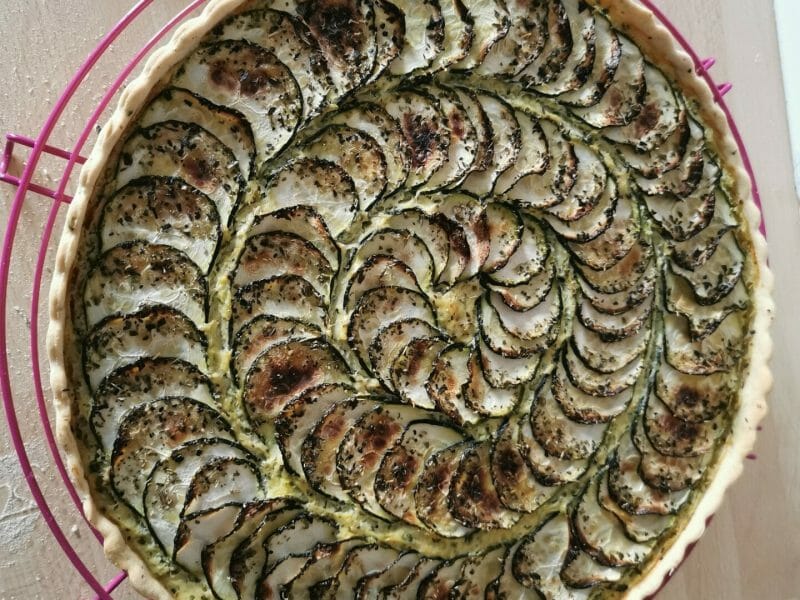 Cliquez pour zoomer ! Tarte courgettes et ricotta Thermomix par piline67