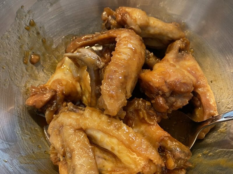 Cliquez pour zoomer ! Ailes de poulet au miel Thermomix par maxime_86