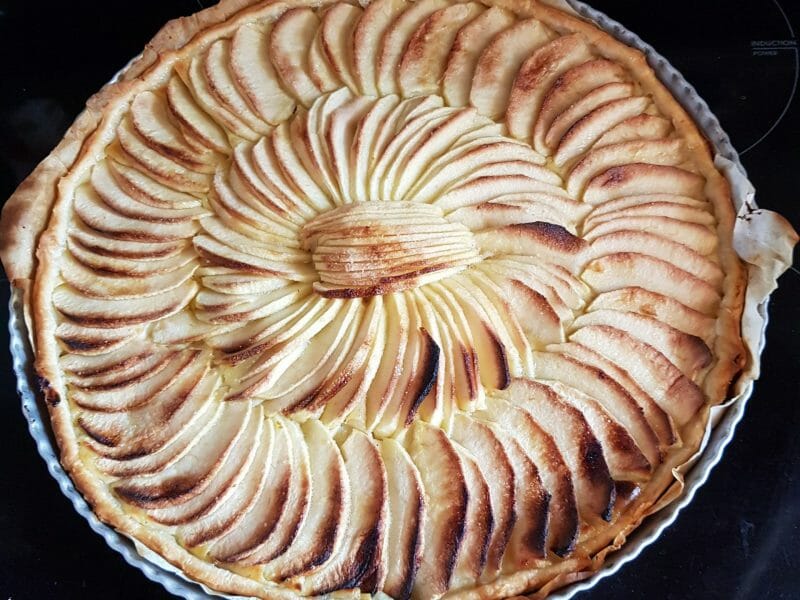 Cliquez pour zoomer ! Tarte aux pommes alsacienne Thermomix par coco2304