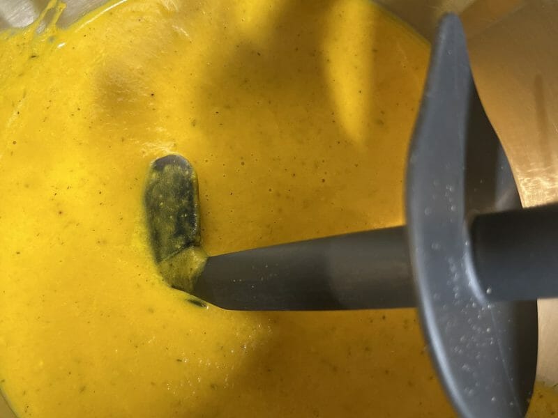 Cliquez pour zoomer ! Velouté carottes et pommes, au lait de coco Thermomix par pitoune11