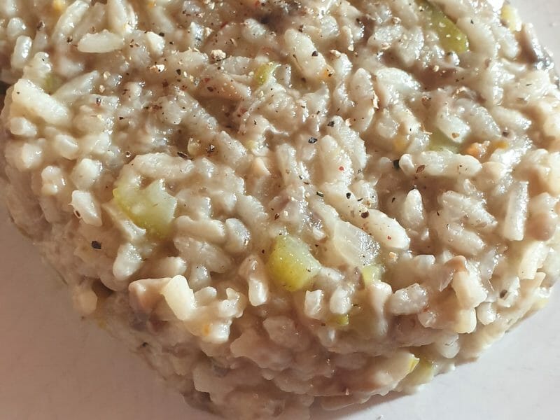 Cliquez pour zoomer ! Risotto champignons et courgettes Thermomix par ade_27