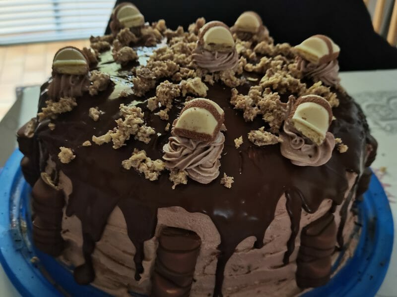 Cliquez pour zoomer ! Layer cake Kinder Bueno Thermomix par jenny_58