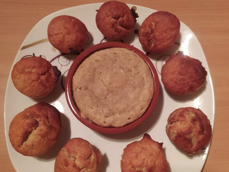 Cliquez pour zoomer ! Muffins à la banane Thermomix par oror80
