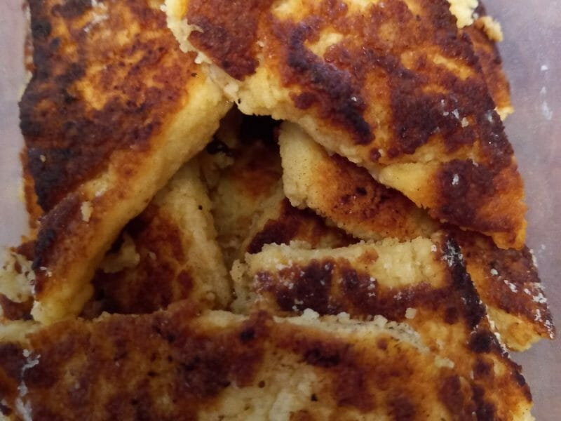 Cliquez pour zoomer ! Griesknepfle – Galettes de semoule alsaciennes Thermomix par sylvie_coco