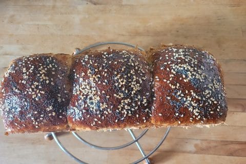 Cliquez pour zoomer ! Pain de mie aux blancs d’oeufs et aux graines de céréales Thermomix par chacha80