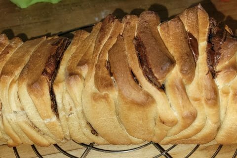 Cliquez pour zoomer ! Brioche à effeuiller à la cannelle Thermomix par chacha80