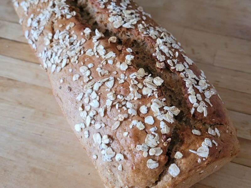 Cliquez pour zoomer ! Pain aux flocons d’avoine et au miel Thermomix par chacha80