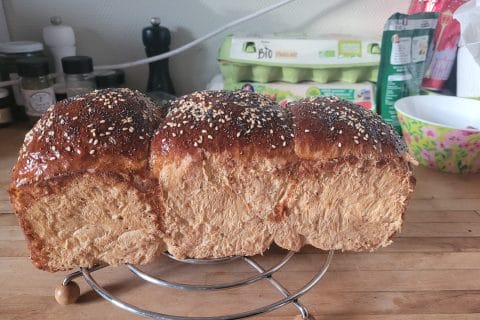 Cliquez pour zoomer ! Pain de mie aux blancs d’oeufs et aux graines de céréales Thermomix par chacha80