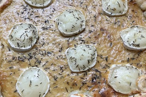 Cliquez pour zoomer ! Quiche oignons, chèvre et miel Thermomix par cheveux229