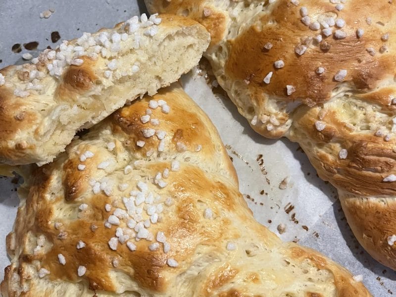 Cliquez pour zoomer ! Brioche tressée à la mie filante Thermomix par cheveux229