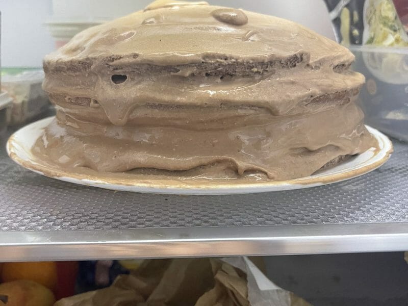 Cliquez pour zoomer ! Layer cake Kinder Bueno Thermomix par cheveux229