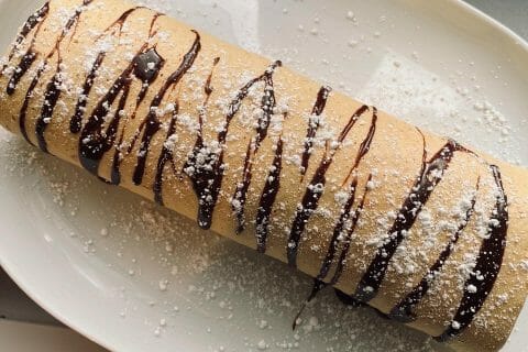 Cliquez pour zoomer ! Roulé au nutella Thermomix par || 🅰︎🅽🅶🅴🅻🅰︎ ||