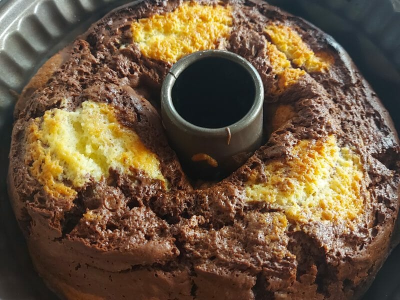 Cliquez pour zoomer ! Marbré au chocolat Thermomix par razane