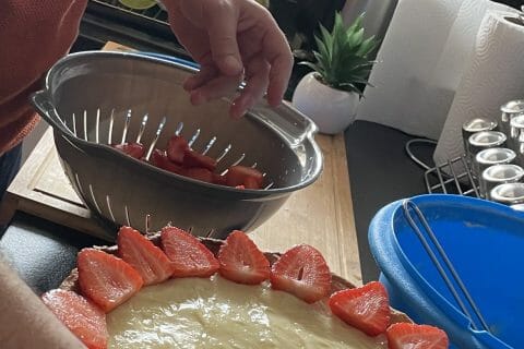 Cliquez pour zoomer ! Tarte aux fraises Thermomix par fateeha