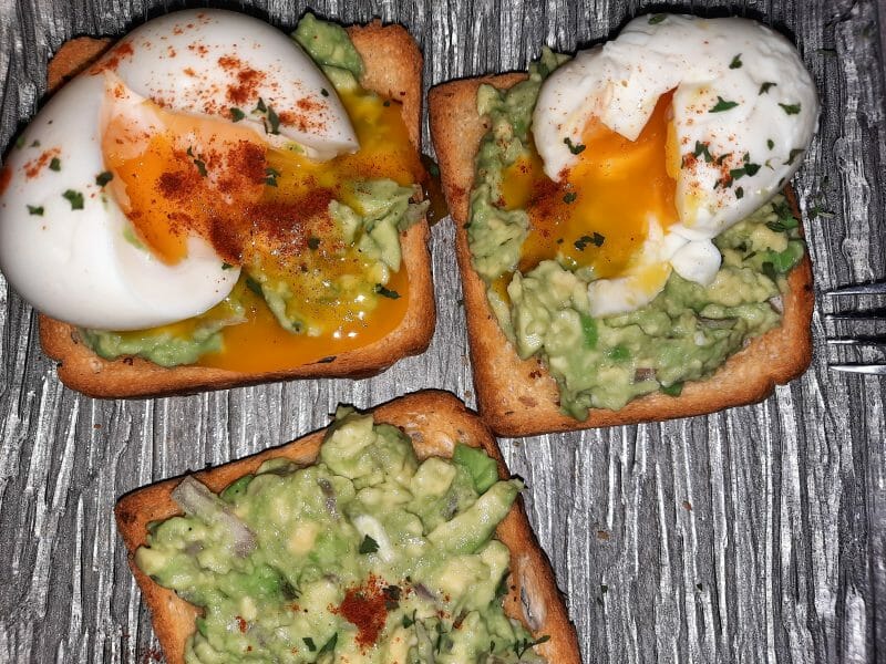 Cliquez pour zoomer ! Tartine avocat et oeuf mollet Thermomix par misspixel