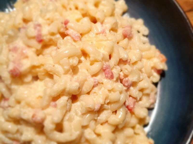 Cliquez pour zoomer ! Pâtes carbonara Thermomix par sandradeb