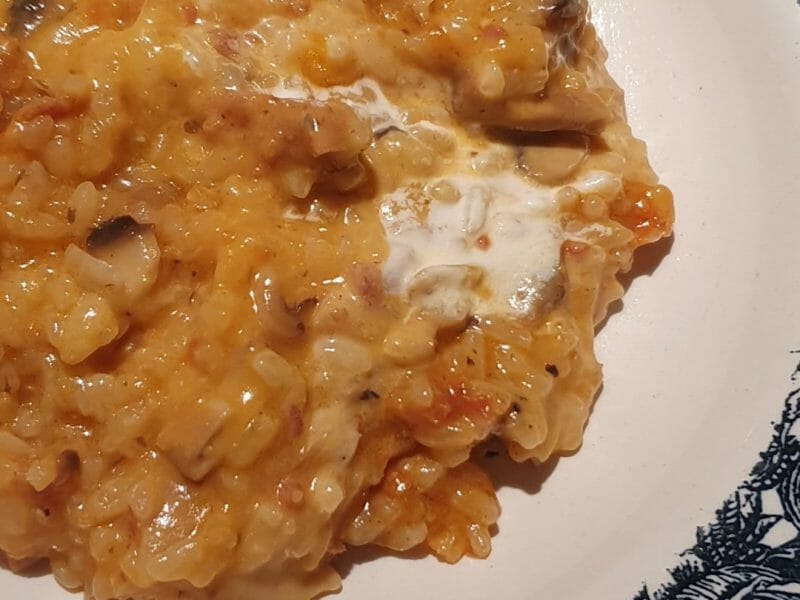 Cliquez pour zoomer ! Risotto au chorizo Thermomix par sandradeb