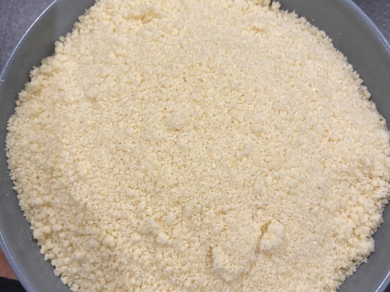 Cliquez pour zoomer ! Crumble poulet, courgettes et parmesan Thermomix par smolgia