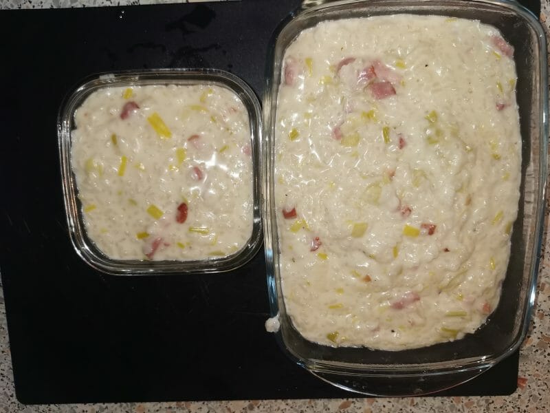 Cliquez pour zoomer ! Risotto poireaux et lardons Thermomix par Courtin