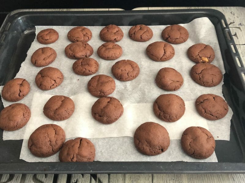 Cliquez pour zoomer ! Craquelés au chocolat Thermomix par Nadege0112