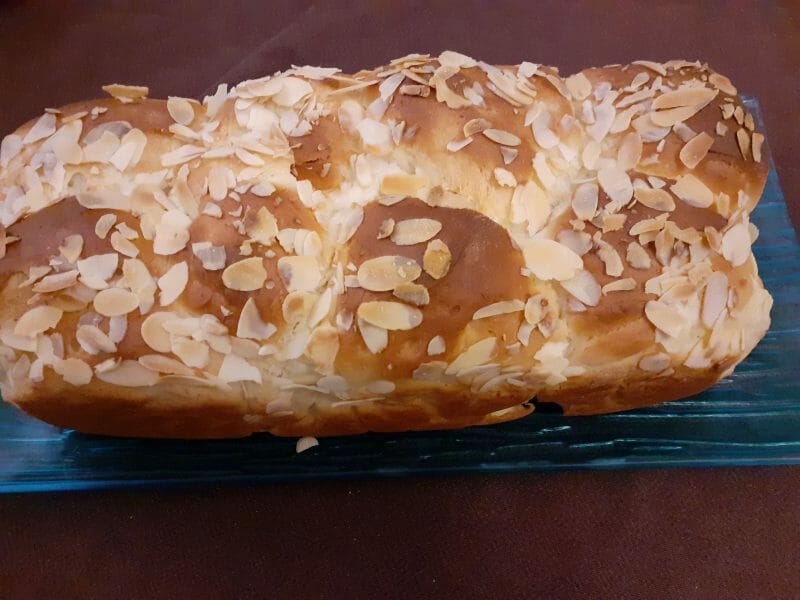 Cliquez pour zoomer ! Brioche sans beurre, sans oeufs Thermomix par Sandy