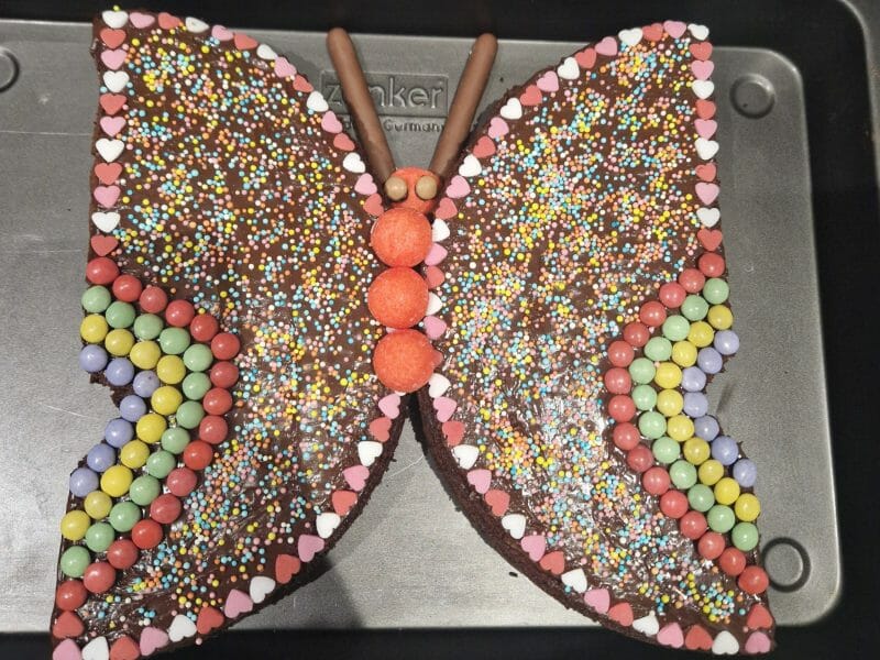 Cliquez pour zoomer ! Gâteau papillon Thermomix par marjo_bm