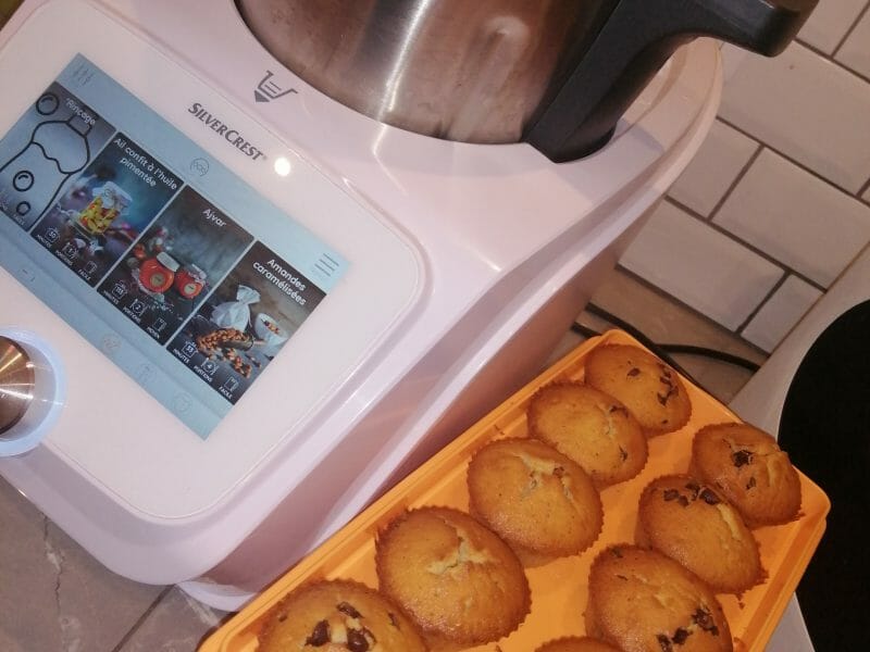 Cliquez pour zoomer ! Muffins aux pépites de chocolat Thermomix par est-elle_1