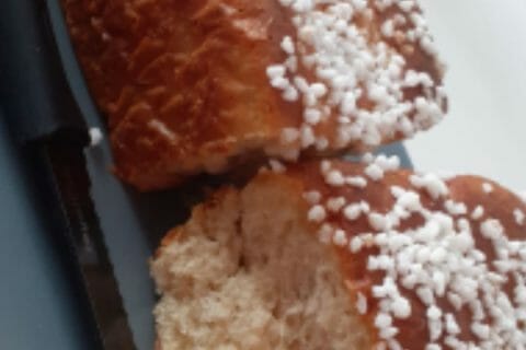 Cliquez pour zoomer ! Brioche sans beurre, sans oeufs Thermomix par meryem_oum