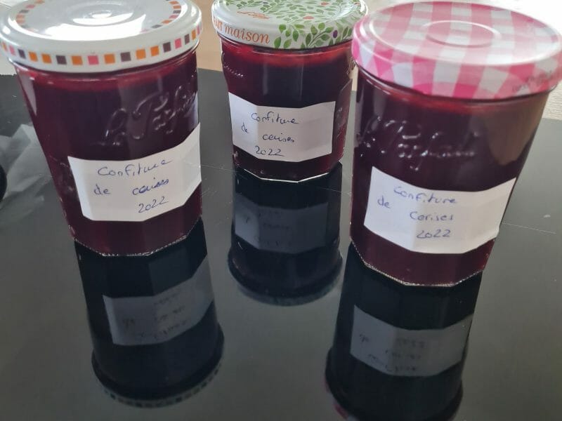 Cliquez pour zoomer ! Confiture de cerises Thermomix par valerie_280