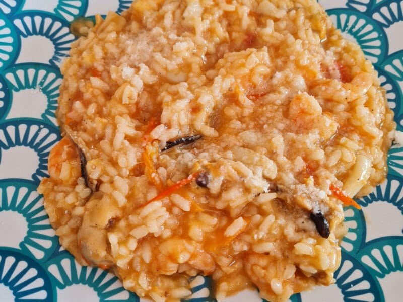 Cliquez pour zoomer ! Risotto aux fruits de mer Thermomix par valerie_280