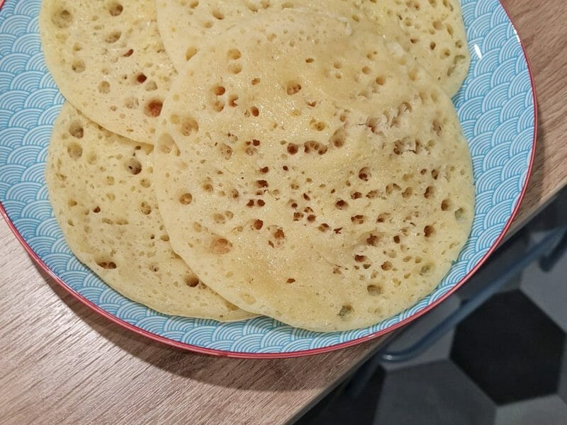 Cliquez pour zoomer ! Baghrir – Crêpes mille trous Thermomix par valerie_280